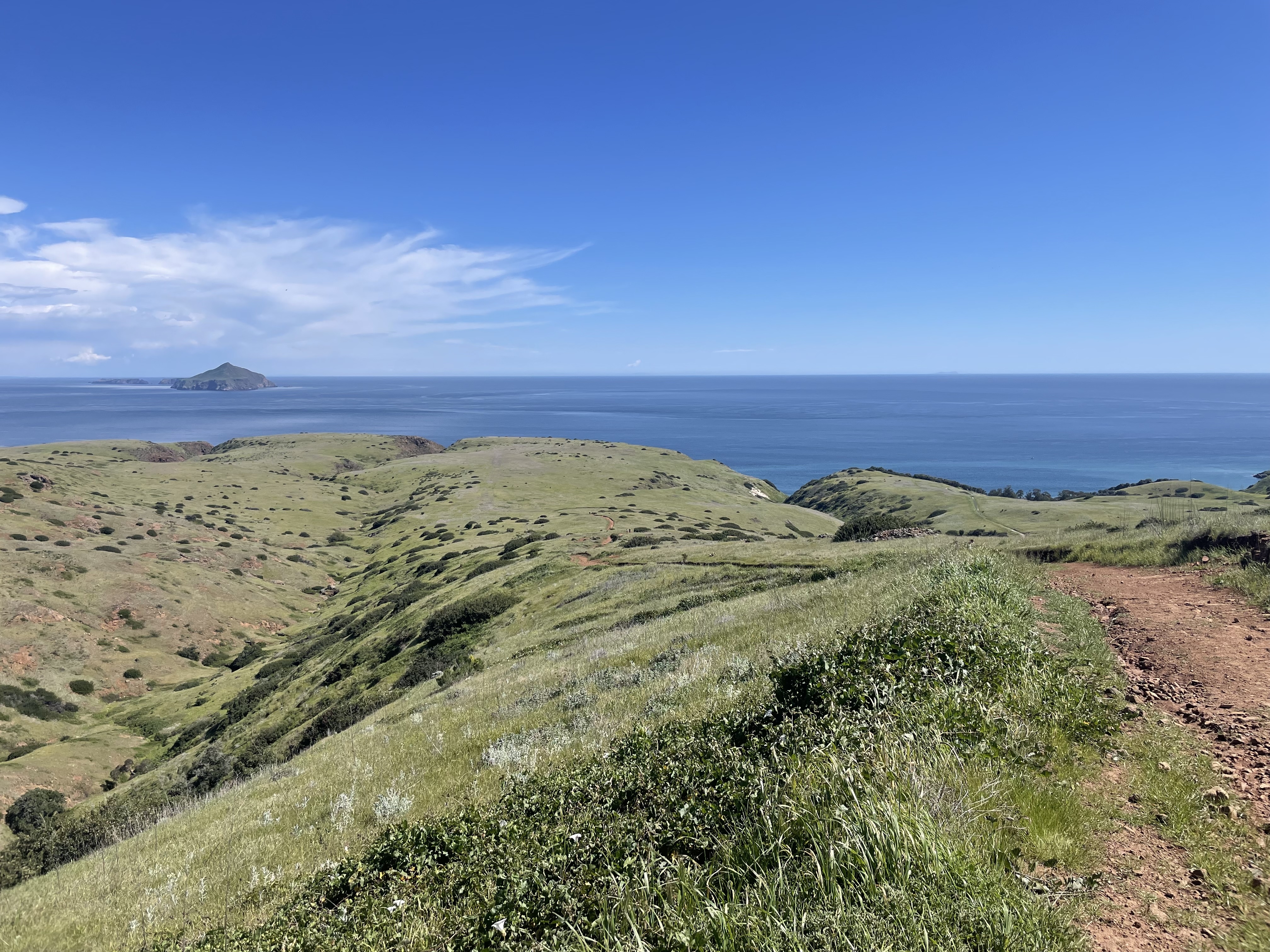 Santa Cruz Island coastline
